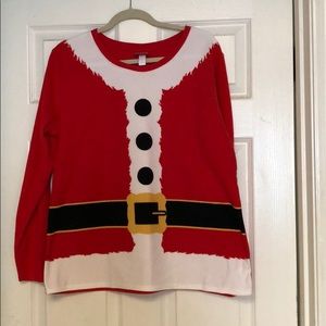 Fleece Santa Shirt